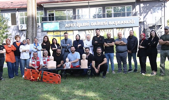 Afet İşleri personeline ilk yardım eğitimi- Forum Haber