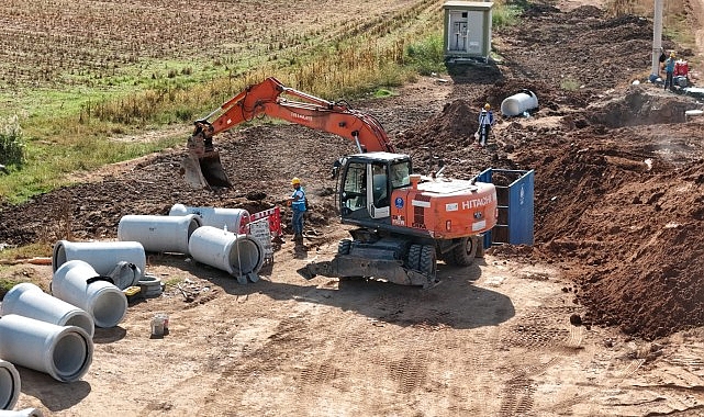 ASKİ tarafından Aydın Şehir Hastanesi için başlatılan çalışma devam ediyor.- Forum Haber