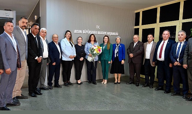 Başkan Çerçioğlu’na Efeler’in muhtarlarından ziyaret.- Forum Haber