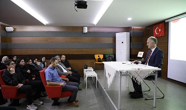 Başkan Taban Şehit Fevzi Başaran Anadolu İhl Öğrencileriyle Buluştu- Forum Haber