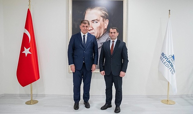 Başkan Tugay Kuzey Makedonya Başkonsolosu Fazlioski’yi ağırladı- Forum Haber