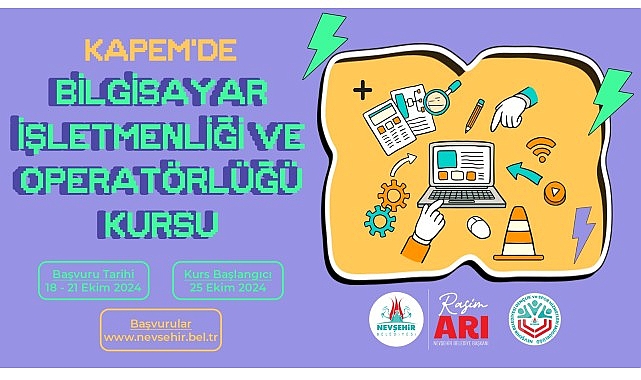 Bilgisayar işletmenliği ve operatörlüğü kursu açılacak.- Forum Haber