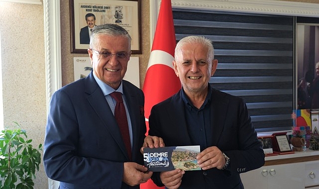 Demre Belediye Başkanı’ndan Başkan Topaloğlu’na ziyaret – Forum Haber
