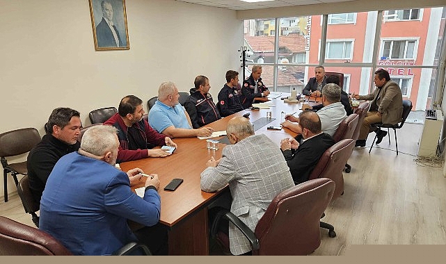 Gölcük Belediyesi Afet Koordinasyon Toplantısına ev sahipliği yaptı.- Forum Haber