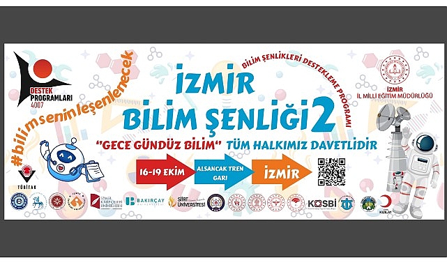 İzmir’de Bilim ve Teknoloji Rüzgârı: TÜBİTAK 4007 Bilim Şenliği-2 Gece-Gündüz Bilim Başlıyor.- Forum Haber
