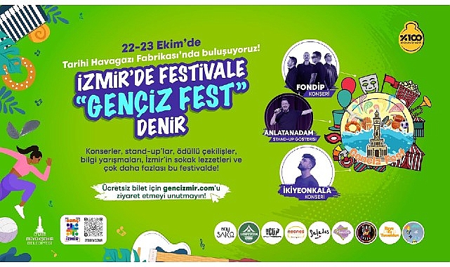 İzmir’de gençlik ve yaratıcılık rüzgarı estirecek Gençİz Fest başlıyor- Forum Haber