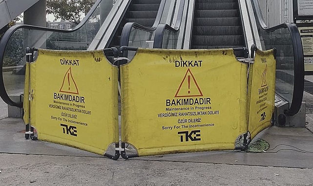 İzmit’teki yürüyen merdivene motor tadilatı- Forum Haber