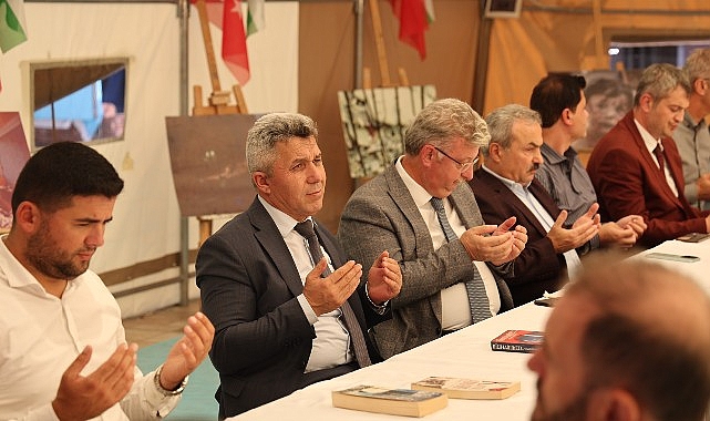 Kandırada filistine destek çadırı dualarla açıldı- Forum Haber