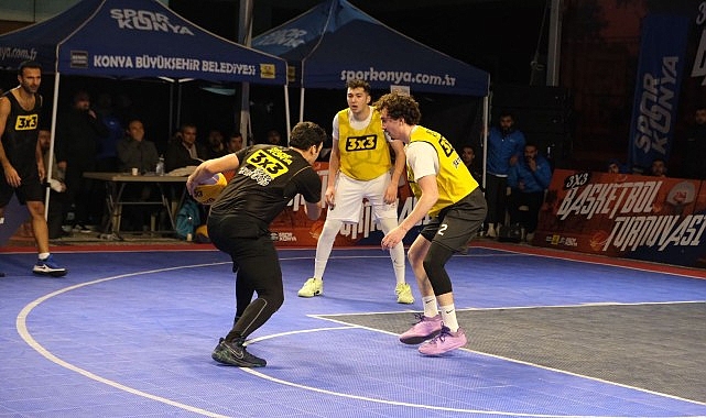 Konya’da 3×3 Basketbol Turnuvası Heyecanı Yaşandı- Forum Haber