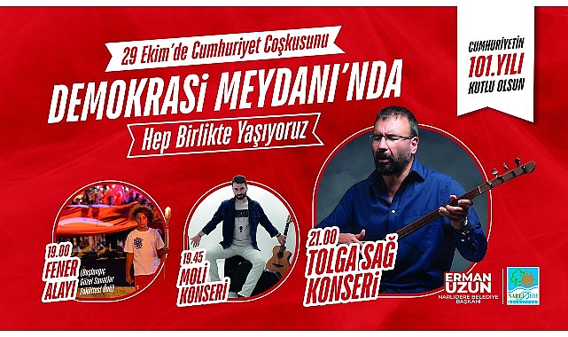 Narlıdere’de Cumhuriyetin 101’inci Yaşı Coşkuyla Kutlanacak- Forum Haber