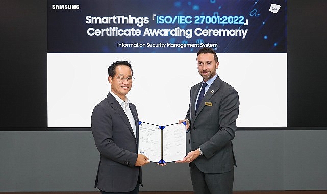 Samsung Electronics’in SmartThings platformu ISO 27001 sertifikası aldı- Forum Haber