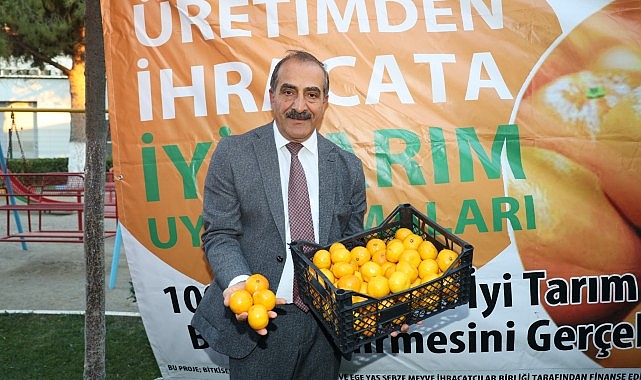 Satsuma mandalina yüklü TIR’lar ihracata yolcu edildi- Forum Haber