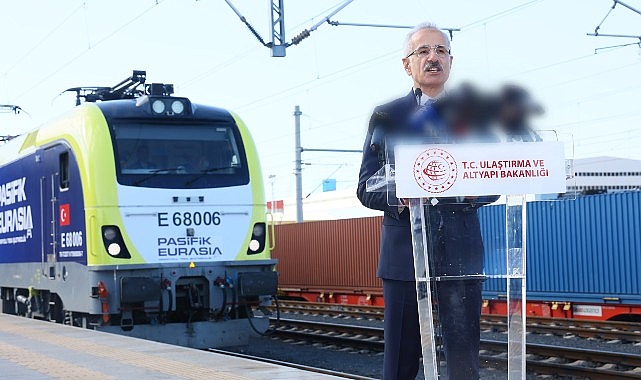 T.C. Ulaştırma ve Altyapı Bakanı Abdulkadir Uraloğlu: Pasifik Eurasia DTİ, bir yılda 600 milyon euro değerinde 750 bin ton ihracat yükü taşımayı planlıyor.- Forum Haber