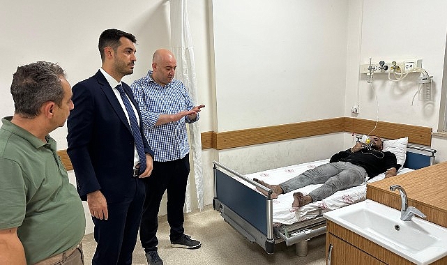 Yangından etkilenen turistlere geçmiş olsun ziyareti- Forum Haber