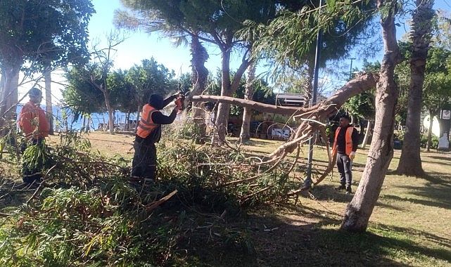 Antalya’da fırtına mesaisi  – Forum Haber