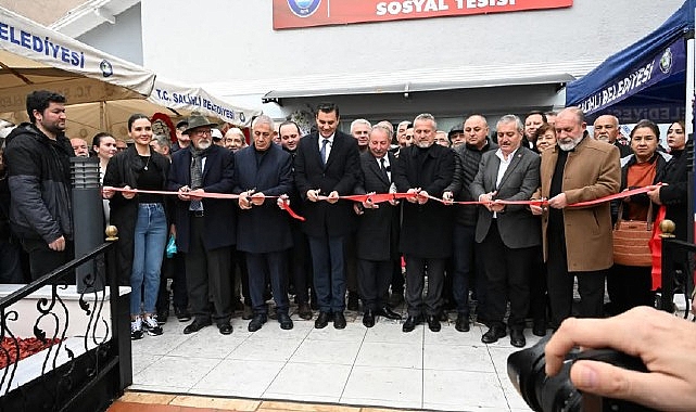 Salihli Belediyesi Ata Evi Emekliler Sosyal Tesisi Sağlık Mahallesi Fevzipaşa Caddesi No: 56’da Hizmete Açıldı- Forum Haber