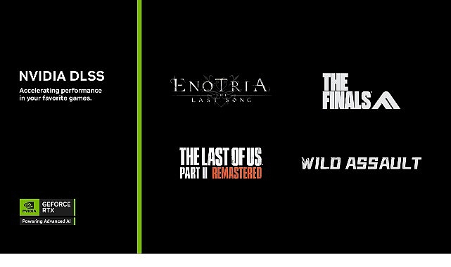 Enotria: The Last Song, THE FINALS ve Wild Assault Oyunları DLSS 4 ve Çoklu Kare Oluşturma desteği Alıyor- Forum Haber