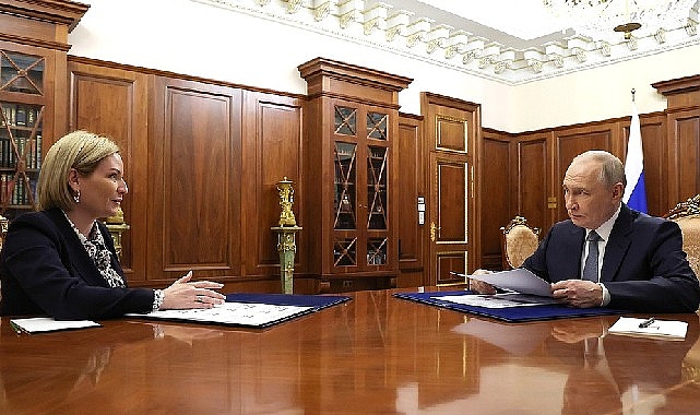 Meeting with Minister of Culture Olga Lyubimova- Forum Haber