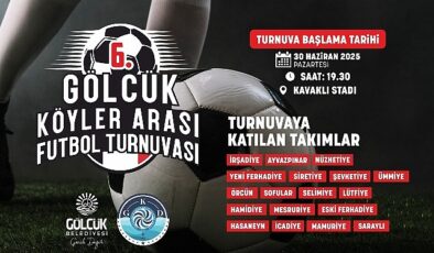 6. Gölcük Köyleri Arası Futbol Heyecanı Başlıyor- Forum Haber
