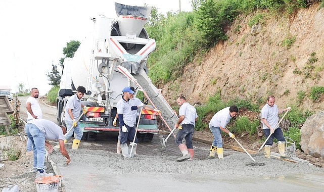 Canik Belediyesi’nden Kırsalda Ulaşım Hamlesi- Forum Haber