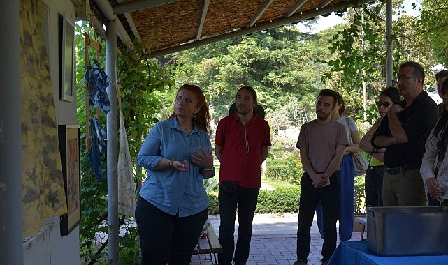 EÜ Botanik Bahçesi’nde tekstil sanatında biyo-tasarım uygulamalı olarak anlatıldı- Forum Haber