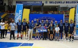 Konya Büyükşehir’in İlçeler Arası Voleybol Turnuvası’nda Şampiyon Hüyük- Forum Haber