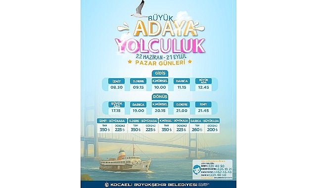 “Mehtap Turları” ve “Büyük Adaya Yolculuk” başlıyor- Forum Haber