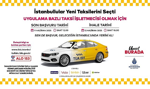 ‘Uygulama Bazlı Taksi Taşımacılığı’ Hayata Geçiriliyor- Forum Haber