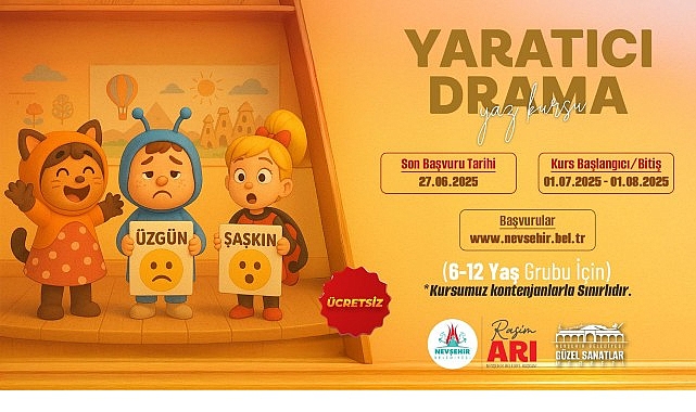 Yaratıcı Drama Kursu İçin Kayıtlar Başladı- Forum Haber