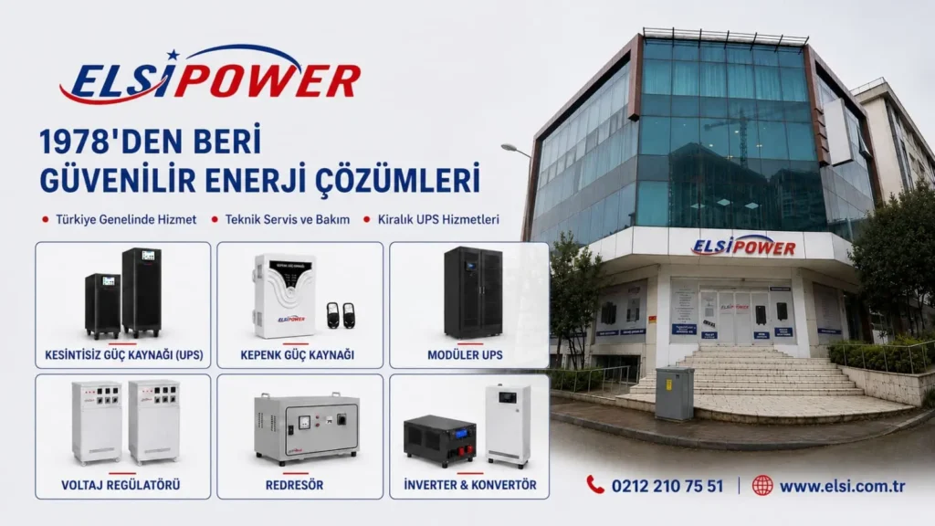 1978’den Beri Güvenilir Enerji Çözümleri: ELSİ Güç Sistemleri