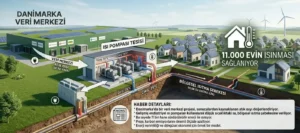 Danimarka’da Atık Isı Mucizesi: 11 Bin Ev Isı Pompalarıyla Isınıyor